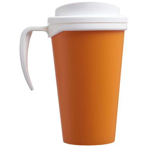 naranja/blanco Americano® Vaso térmico de 350 ml