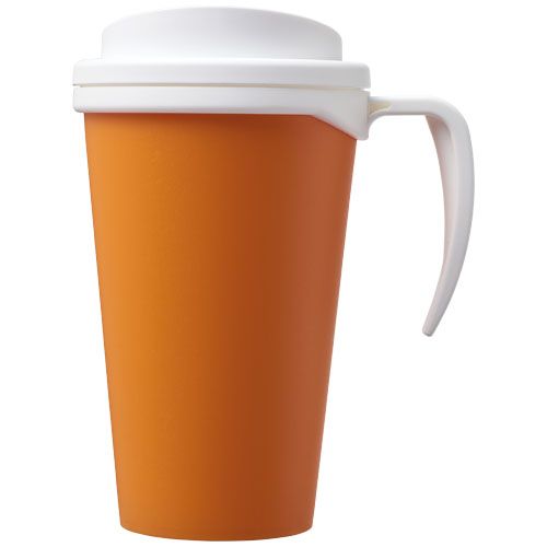naranja/blanco Americano® Vaso térmico de 350 ml