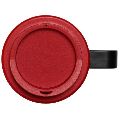 negro/rojo Americano® Vaso térmico de 350 ml
