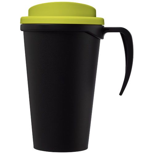 negro/verde lima Americano® Vaso térmico de 350 ml