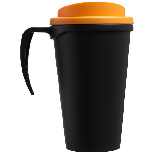 negro/naranja Americano® Vaso térmico de 350 ml
