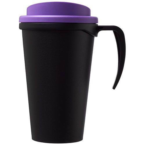 negro/morado Americano® Vaso térmico de 350 ml