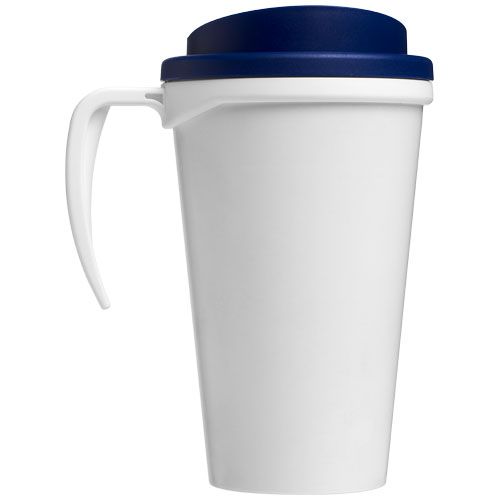 blanco/azul Brite-Americano® Vaso térmico de 350 ml