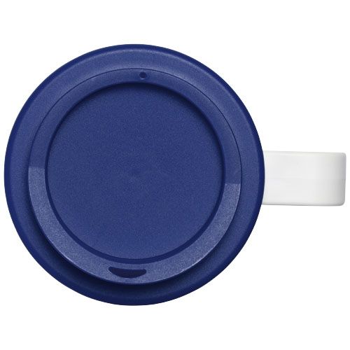 blanco/azul Brite-Americano® Vaso térmico de 350 ml