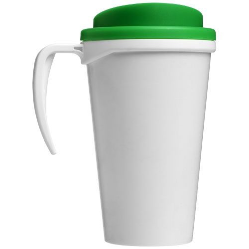 blanco/verde Brite-Americano® Vaso térmico de 350 ml