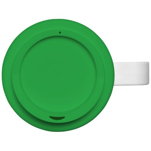 blanco/verde Brite-Americano® Vaso térmico de 350 ml