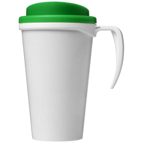 blanco/verde Brite-Americano® Vaso térmico de 350 ml