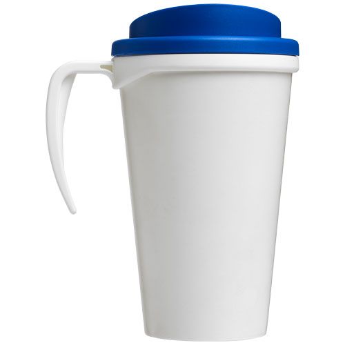 blanco/azul medio Brite-Americano® Vaso térmico de 350 ml