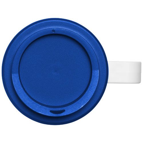 blanco/azul medio Brite-Americano® Vaso térmico de 350 ml