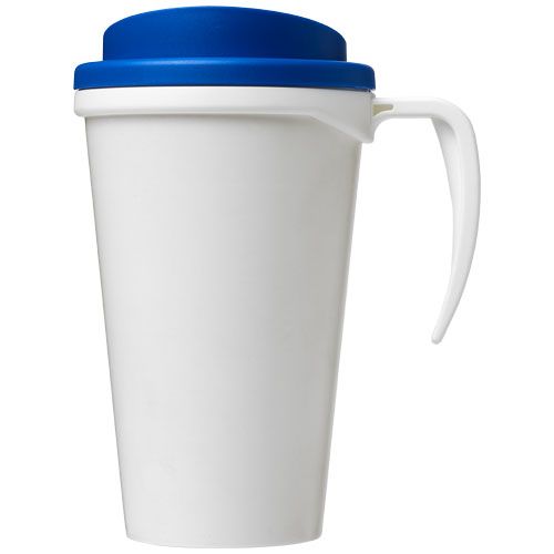 blanco/azul medio Brite-Americano® Vaso térmico de 350 ml