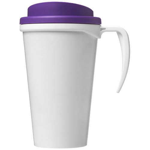 blanco/morado Brite-Americano® Vaso térmico de 350 ml