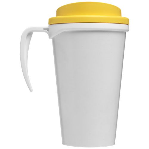 blanco/amarillo Brite-Americano® Vaso térmico de 350 ml