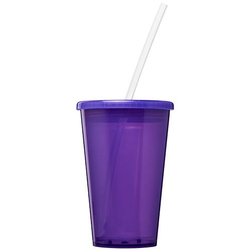 purple Vaso de pared doble de 350 ml Stadium
