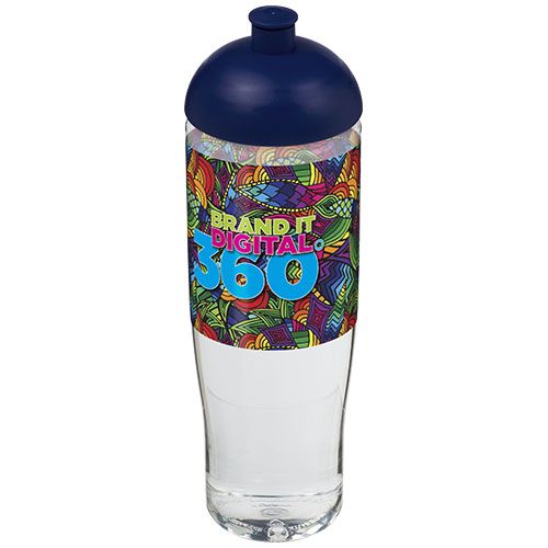 transparente/azul Bidón deportivo con Tapa Dome de 700 ml H2O Active®