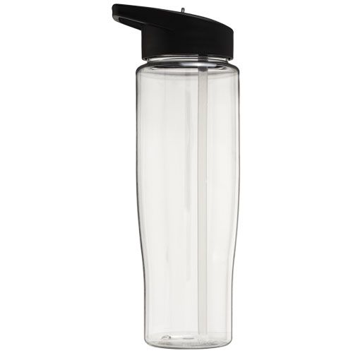 transparente/negro Bidón deportivo con tapa con boquilla de 700 ml H2O Active®