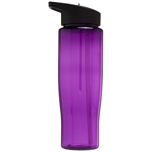 morado/negro Bidón deportivo con tapa con boquilla de 700 ml H2O Active®