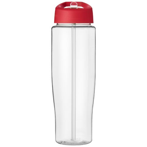 transparente/rojo Bidón deportivo con tapa con boquilla de 700 ml H2O Active®