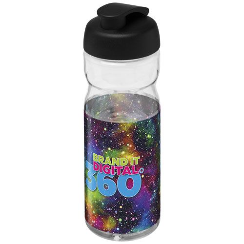 Bouteille de sport H2O Active® Base 650ml avec couvercle à clapet - 2