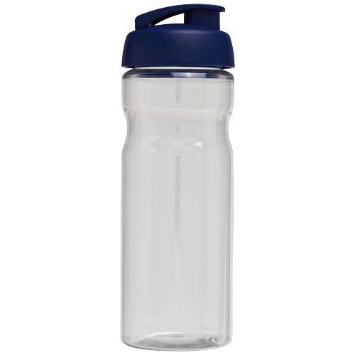 transparente/azul Bidón deportivo con Tapa Flip de 650 ml H2O Active®