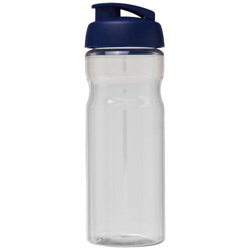 transparente/azul Bidón deportivo con Tapa Flip de 650 ml H2O Active®