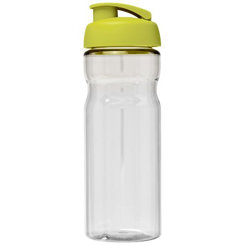 transparente/verde lima Bidón deportivo con Tapa Flip de 650 ml H2O Active®