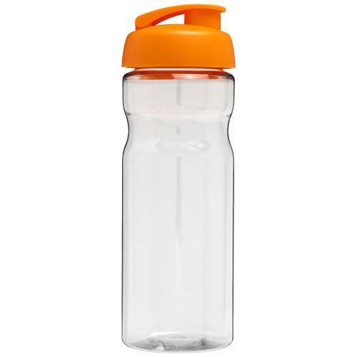transparente/naranja Bidón deportivo con Tapa Flip de 650 ml H2O Active®