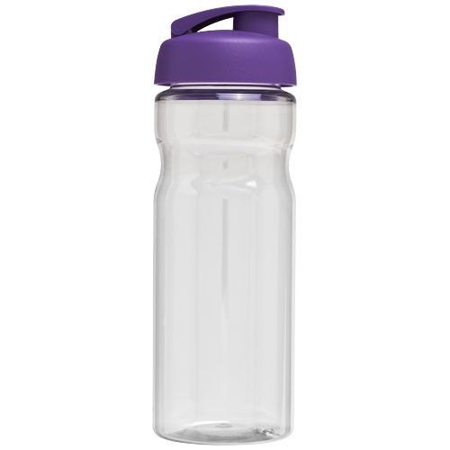 transparente/morado Bidón deportivo con Tapa Flip de 650 ml H2O Active®