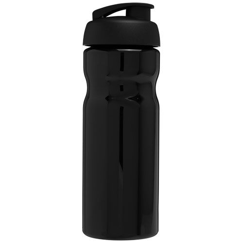black Bidón deportivo con Tapa Flip de 650 ml H2O Active®