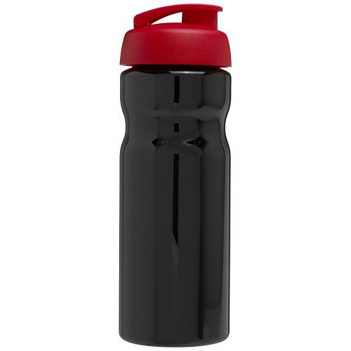 negro/rojo Bidón deportivo con Tapa Flip de 650 ml H2O Active®