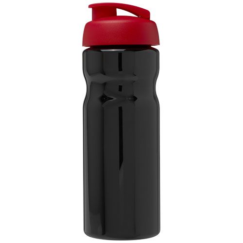 negro/rojo Bidón deportivo con Tapa Flip de 650 ml H2O Active®