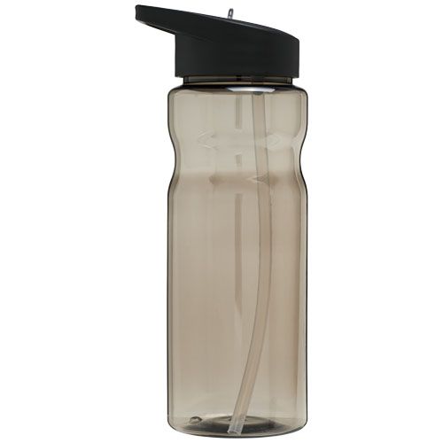carbón/negro Bidón deportivo con tapa con boquilla de 650 ml H2O Active®