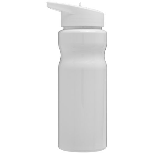 white Bidón deportivo con tapa con boquilla de 650 ml H2O Active®