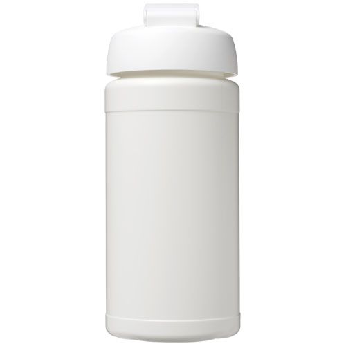 white Bidón deportivo con Tapa Flip de 500 ml Baseline™