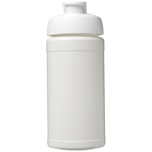 white Bidón deportivo con Tapa Flip de 500 ml Baseline™