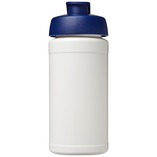 blanco/azul Bidón deportivo con Tapa Flip de 500 ml Baseline™