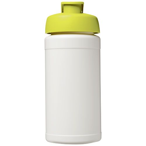 blanco/verde lima Bidón deportivo con Tapa Flip de 500 ml Baseline™