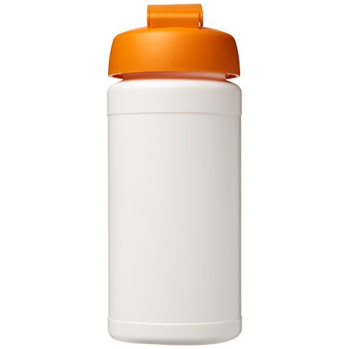 blanco/naranja Bidón deportivo con Tapa Flip de 500 ml Baseline™