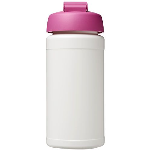 blanco/rosa Bidón deportivo con Tapa Flip de 500 ml Baseline™