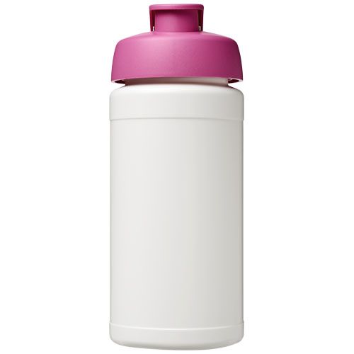 blanco/rosa Bidón deportivo con Tapa Flip de 500 ml Baseline™