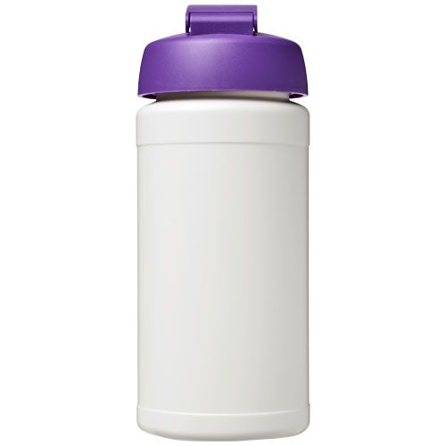 blanco/morado Bidón deportivo con Tapa Flip de 500 ml Baseline™