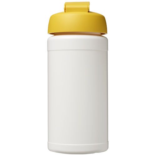 blanco/amarillo Bidón deportivo con Tapa Flip de 500 ml Baseline™
