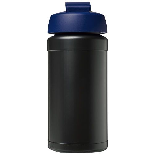 negro/azul Bidón deportivo con Tapa Flip de 500 ml Baseline™