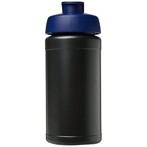 negro/azul Bidón deportivo con Tapa Flip de 500 ml Baseline™