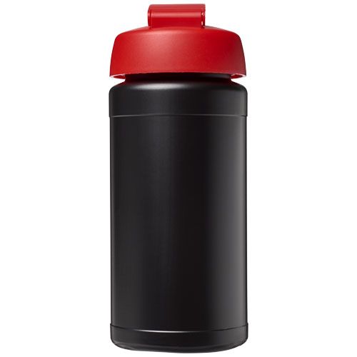 negro/rojo Bidón deportivo con Tapa Flip de 500 ml Baseline™