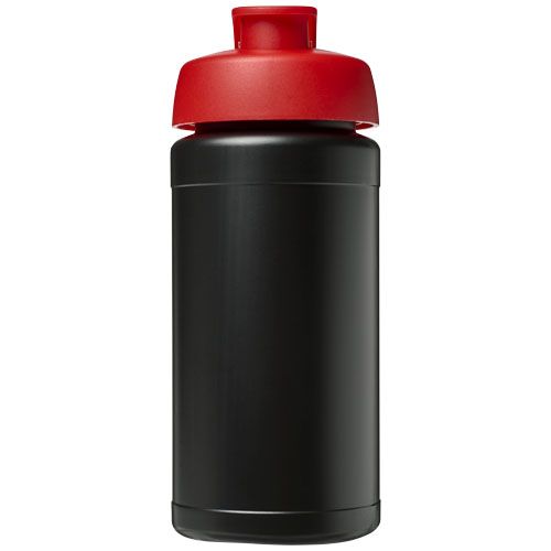 negro/rojo Bidón deportivo con Tapa Flip de 500 ml Baseline™