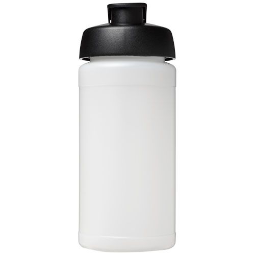 transparente/negro Bidón deportivo con Tapa Flip de 500 ml Baseline™