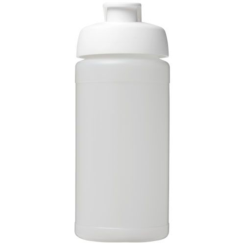transparente/blanco Bidón deportivo con Tapa Flip de 500 ml Baseline™