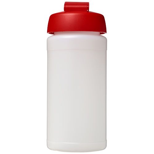 transparente/rojo Bidón deportivo con Tapa Flip de 500 ml Baseline™
