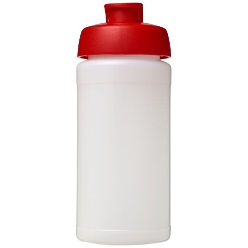 transparente/rojo Bidón deportivo con Tapa Flip de 500 ml Baseline™