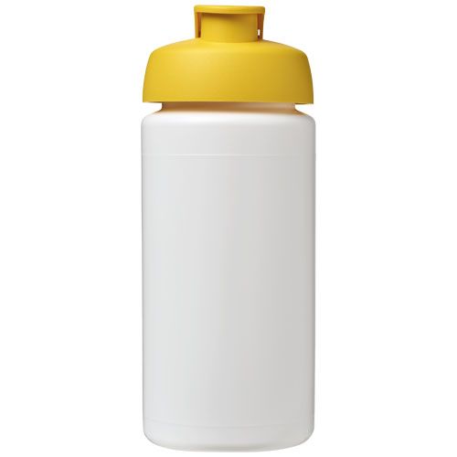 blanco/amarillo Bidón deportivo con Tapa Flip de 500 ml con asa Baseline™